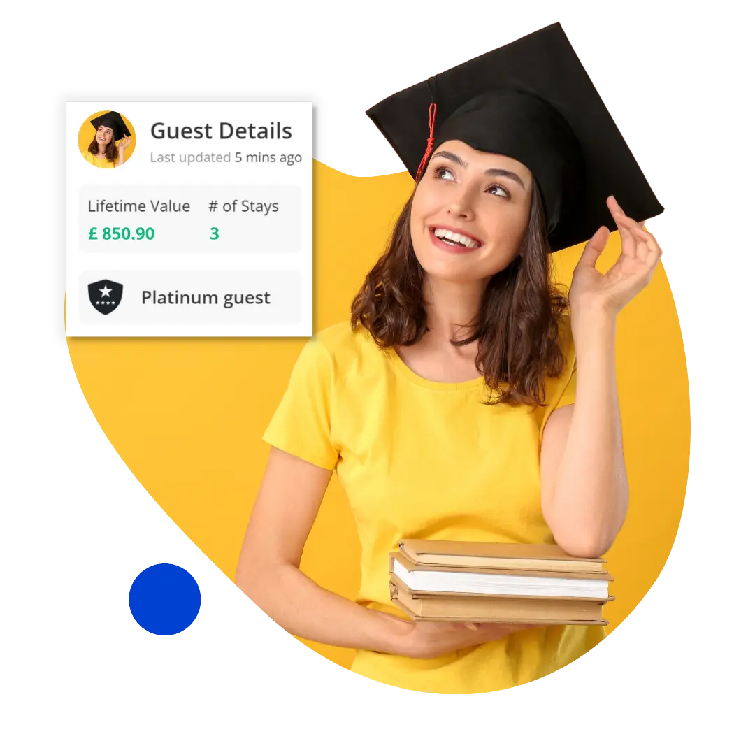 University campus and guest management