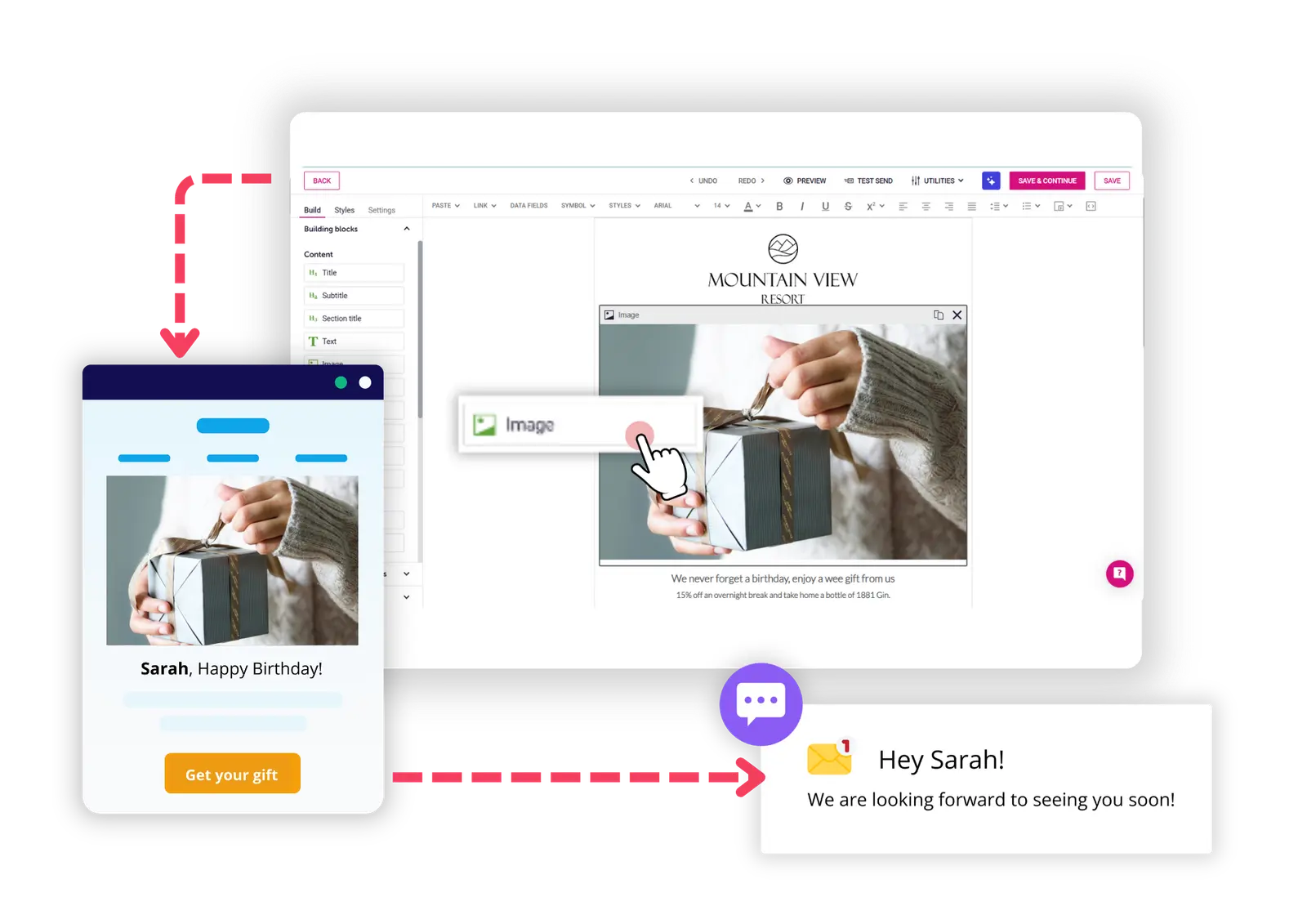 Marketing campaigns workspace in For-Sight